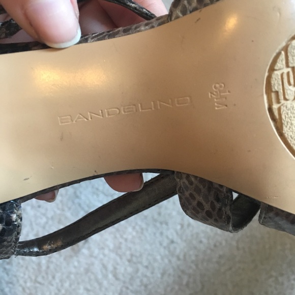 Bandolino 3” Snakeskin heels ⭐️ - Picture 7 of 8